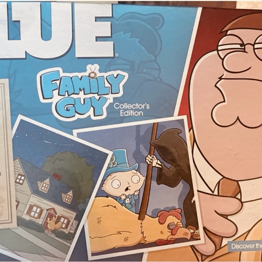 Family Guy Clue Collector's Edition Board Game